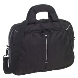 Geanta laptop cu bretea de umar ajustabila, negru, Everestus, GP02SY, poliester 1680D