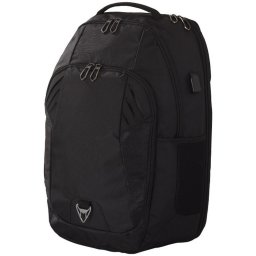 Rucsac Laptop pentru calatorii cu avionul, Everestus, 15 inch, nylon si pvc, negru