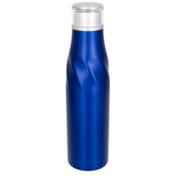 Sticla termoizolanta auto-seal, perete dublu, 650 ml, Everestus, HO, otel inoxidabil, albastru, saculet de calatorie inclus