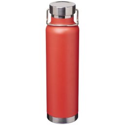 Sticla termoizolanta sport, perete dublu, 650 ml, fara condens, Everestus, TR, otel inoxidabil, rosu, saculet inclus