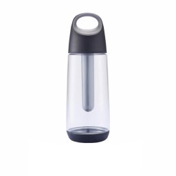 Sticla de apa 700 ml, cu maner si element de racire integrat, XD, BP, tritan, pp, negru, breloc inclus