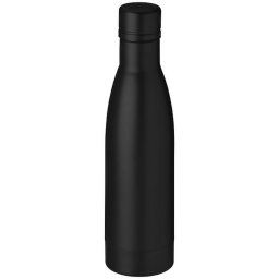Sticla sport termoizolanta 500 ml, Everestus, VA, otel inoxidabil, negru, saculet de calatorie inclus