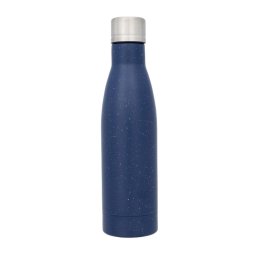 Sticla termoizolanta cu perete dublu, 500 ml, Everestus, VA, otel inoxidabil, albastru, saculet de calatorie inclus