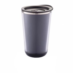 Cana de calatorie 350 ml, perete dublu, bpa free, XD, DA, otel inox, as, negru