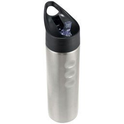 Sticla sport 750 ml, Everestus, TE, otel inoxidabil, argintiu, saculet de calatorie inclus