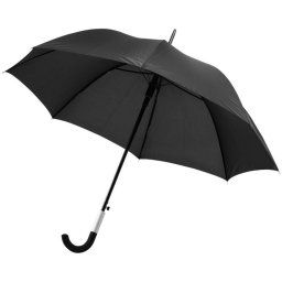 Umbrela 23 inch automata, Everestus, AH, pongee poliester, negru, saculet de calatorie inclus