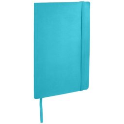 Agenda A5 cu pagini dictando, coperta moale cu elastic, Everestus, CC01, pu, albastru