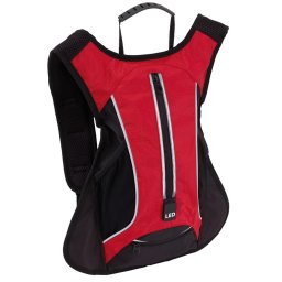 Rucsac sport, rosu, negru, Everestus, RU36LN, poliester 1680D