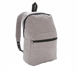 Rucsac clasic, compact si usor, buzunar frontal, Everestus, CC, poliester 600D, gri