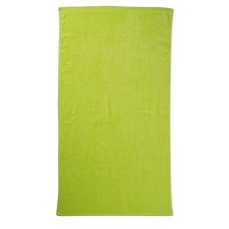 Prosop de plaja 140x70 cm, bumbac, Everestus, PP3, verde lime