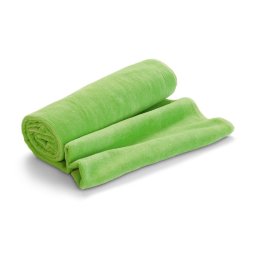 Prosop de plaja 150x75 cm, gentuta netesuta, Everestus, BH, catifea bumbac 320 g/m², verde deschis