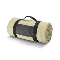 Patura de picnic din poliester 150x120 cm, Everestus, BTS01, bej, saculet de calatorie inclus