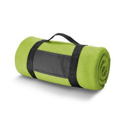 Patura de picnic din poliester 150x120 cm, Everestus, BTS04, verde deschis, saculet de calatorie inclus