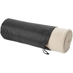 Patura picnic in husa cu snur 150x120 cm, Everestus, HY05, poliester, bej, saculet de calatorie inclus