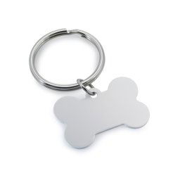 Breloc os, Everestus, KR0453, aluminiu, argintiu