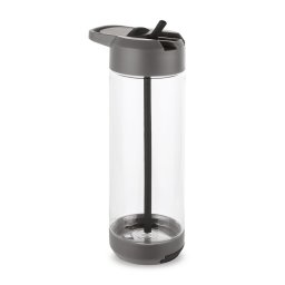 Sticla sport 750 ml cu suport incorporat pentru smartphone, Everestus, SB03, tritan, negru