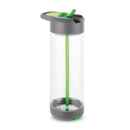 Sticla sport 750 ml cu suport incorporat pentru smartphone, Everestus, SB04, tritan, verde deschis