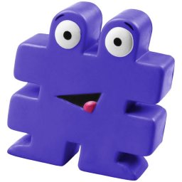 Jucarie antistres Hashtag, Everestus, ASJ065, poliuretan, violet