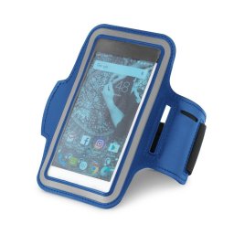 Suport telefon pentru brat, Everestus, STT177, softshell, albastru