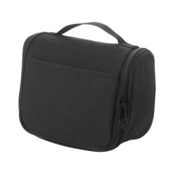Geanta cosmetice cu agatatoare metalica, Everestus, SE04, poliester 600D, negru