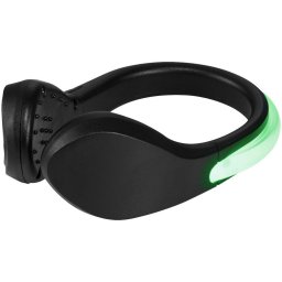Lumina led pentru pantofii de sport, Everestus, UN03, abs plastic, negru, verde