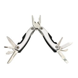 Unealta multifunctionala, otel inoxidabil, aluminiu, plastic, nylon, Everestus, BMU008, argintiu