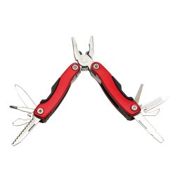 Unealta multifunctionala, otel inoxidabil, aluminiu, plastic, nylon, Everestus, BMU009, rosu