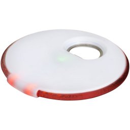 Suport pahare cu led si desfacator sticle, Everestus, SPI08, abs plastic, alb