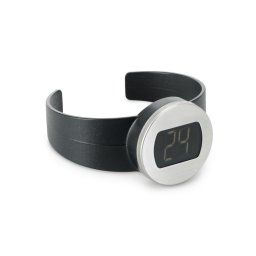 Termometru digital pentru vin, Everestus, AWE01, otel inoxidabil, abs, negru