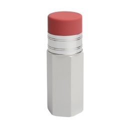 Suport pixuri in forma de creion, alb, Everestus, SAB02, plastic