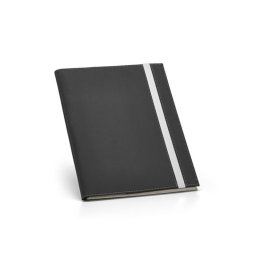 Mapa A4 cu 20 pagini dictando, Everestus, MBC02, piele ecologica, metal, gri