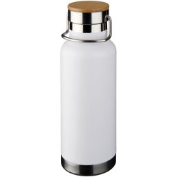 Sticla termos sport 480 ml, perete dublu, Everestus, 9IA19380, Otel inoxidabil, Alb