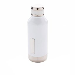 Termos 500 ml, fara scurgeri, Everestus, 9IA19364, Otel inoxidabil, Silicon, Alb