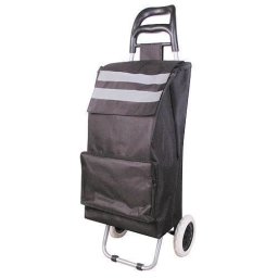 Geanta/carucior de cumparaturi pe roti, PE, PVC, EVA, 30 kg, 35x30x96 cm, Demeter