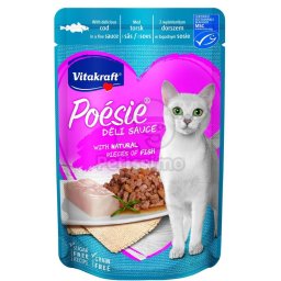 Vitakraft Poésie Déli Sauce cu cod pentru pisici 85 g