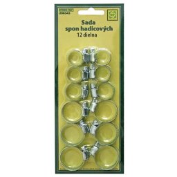 Set 12 coliere pentru furtun Strend Pro