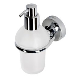 Dispersor 200ml cu suport cromat pentru sapun, Geesa seria Luna