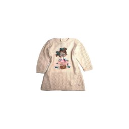 Rochie tricotata pentru fetita, Mayoral, 9luni(cu aplicatii decorative)