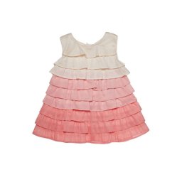 Rochie eleganta cu multiple volanase multicolore, Mayoral