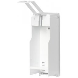 Suport pentru dispenser dezinfectant, montare pe perete, alb Durable