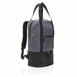 Rucsac termoizolant 3-in-1, bicolor, Everestus, BK, poliester 500D, peva, gri