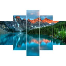 Multicanvas 5 piese 150x105 cm