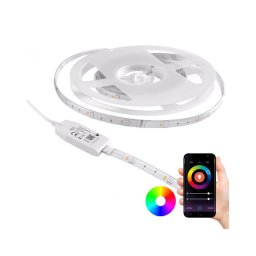 RGB LED Bandă dimmabilă exterior Wi-fi LED/6,5W/IP65 2 m Tuya
