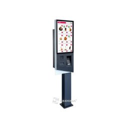 Terminal self-service Aures KOMET cu imprimanta, scanner 2D si Windows 10 (Stand terminal de plata - Verifone P400)