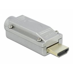 Conector HDMI la bloc terminal carcasa metalica, Delock 65201