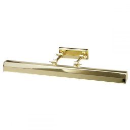 Aplică tablou cu îmbinări reglabile Chawton Large, alamă aurie lucioasa, L:65cm, pentru 4 becuri E14, CHAWTON-PLL-PB