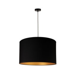 Lustră pe cablu Duolla ROLLER 1xE27/40W/230V d. 45 cm negru
