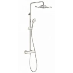 Sistem de dus cu termostat Kludi Logo 1S Dual Shower -6809805-00