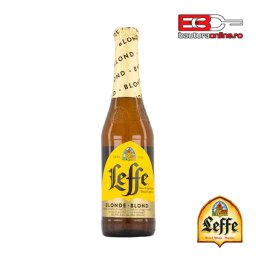 Bere Leffe blonda sticla 0.33L