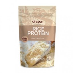 Pudra proteica din orez bio 200g Dragon Superfoods